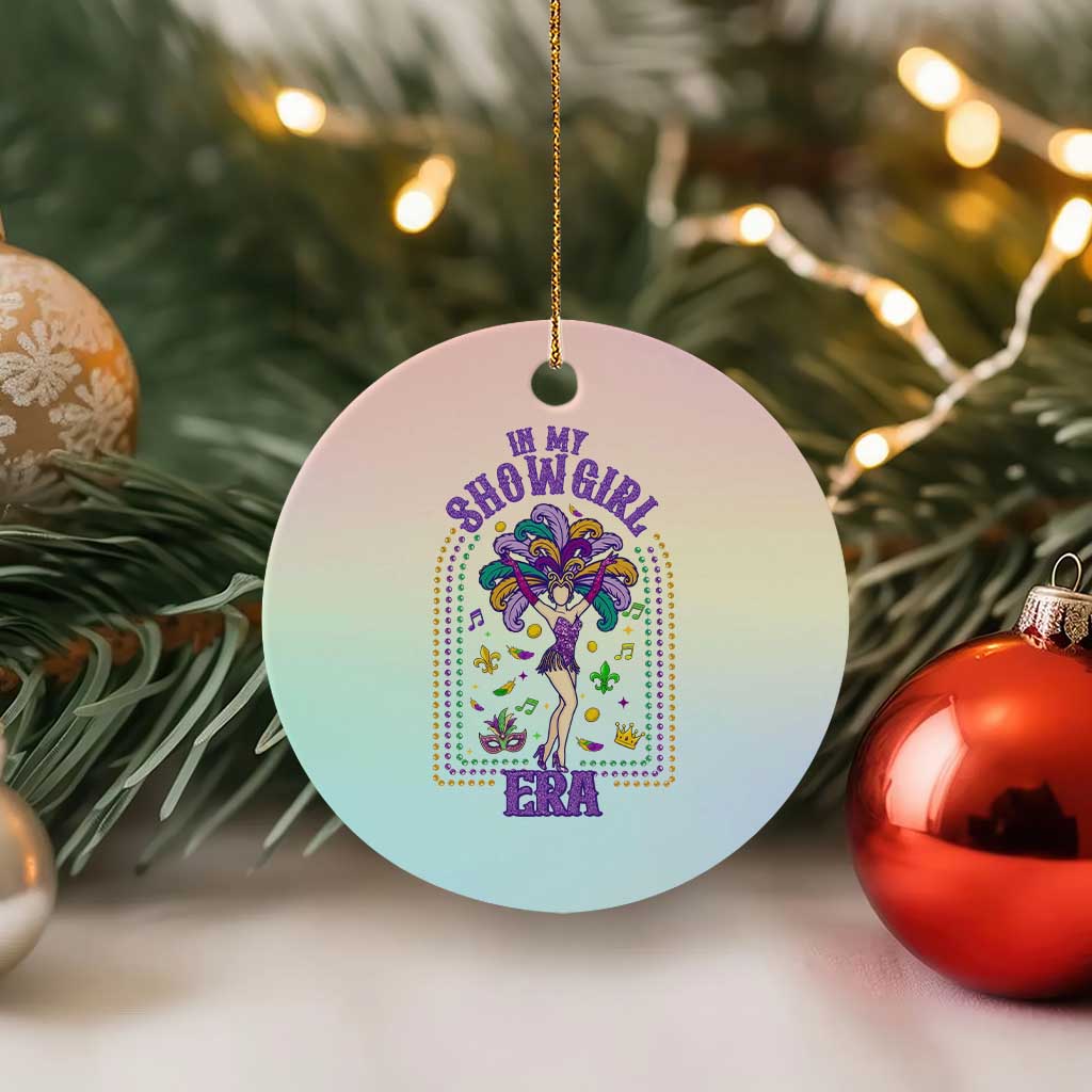 Mardi Gras Queen Ceramic Ornament In My Showgirl Era TS14 1pc Pastel Print Your Wear