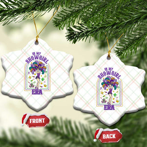 Mardi Gras Queen Ceramic Ornament In My Showgirl Era TS14 Print Your Wear