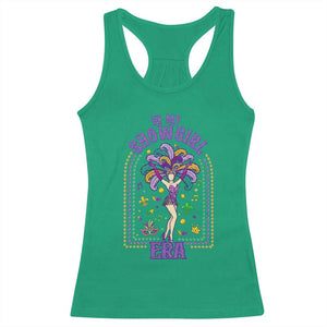 Mardi Gras Queen Racerback Tank Top In My Showgirl Era TS14 Irish Green Print Your Wear