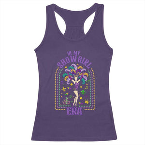 Mardi Gras Queen Racerback Tank Top In My Showgirl Era TS14 Purple Print Your Wear