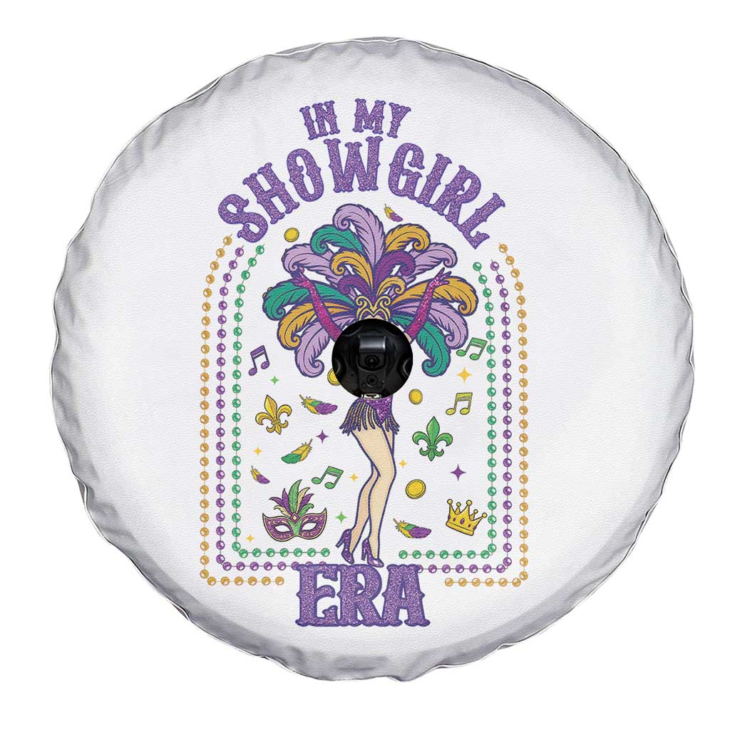 Mardi Gras Queen Spare Tire Cover In My Showgirl Era TS14 Print Your Wear