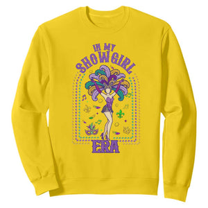 Mardi Gras Queen Sweatshirt In My Showgirl Era TS14 Daisy Print Your Wear