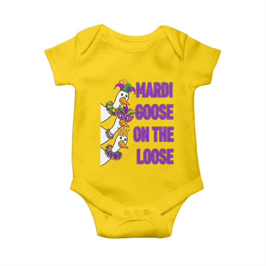 Funny Mardi Gras Baby Onesie Louisiana Carnival Silly Goose Festival TS14 Daisy Print Your Wear