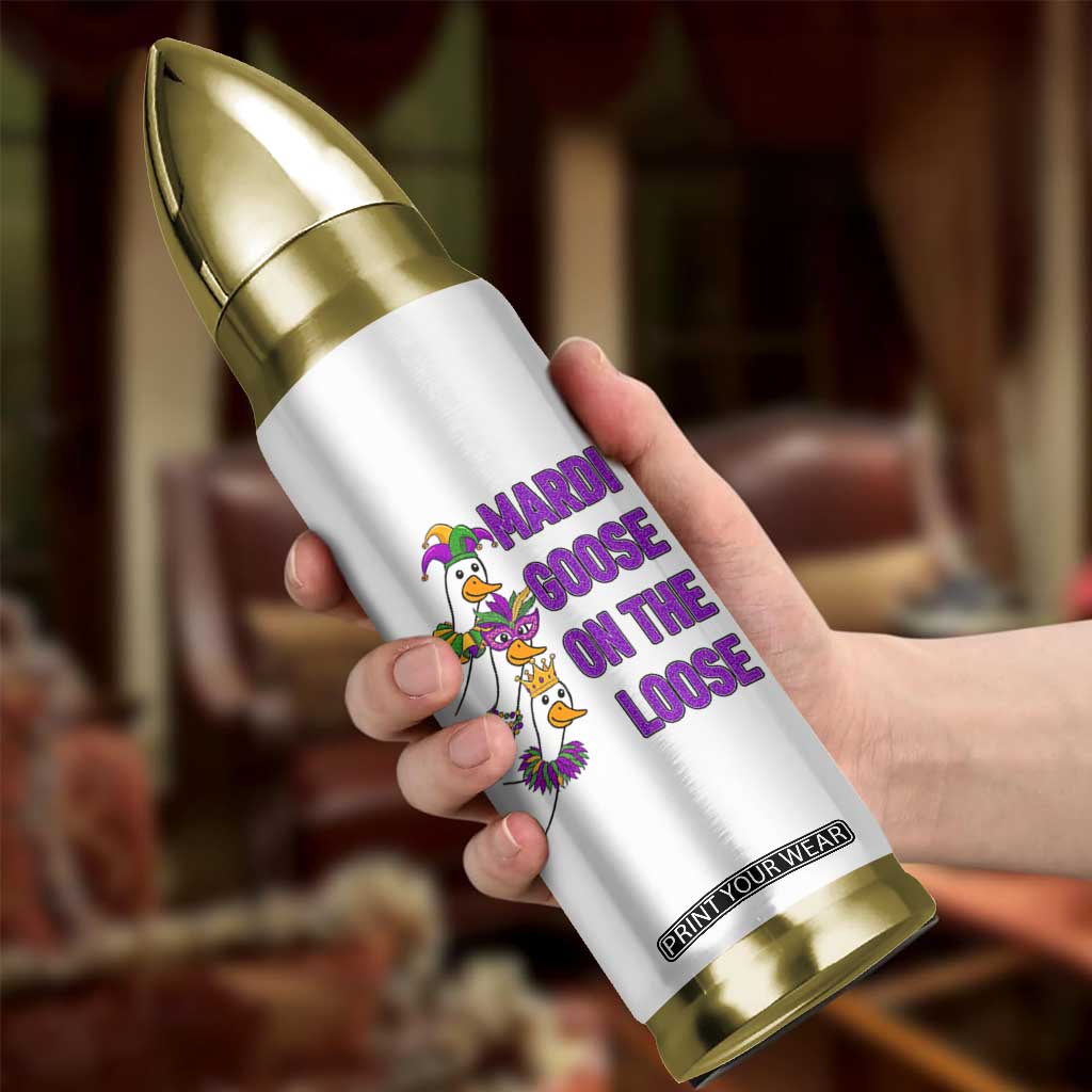 Funny Mardi Gras Bullet Tumbler Louisiana Carnival Silly Goose Festival TS14 Print Your Wear