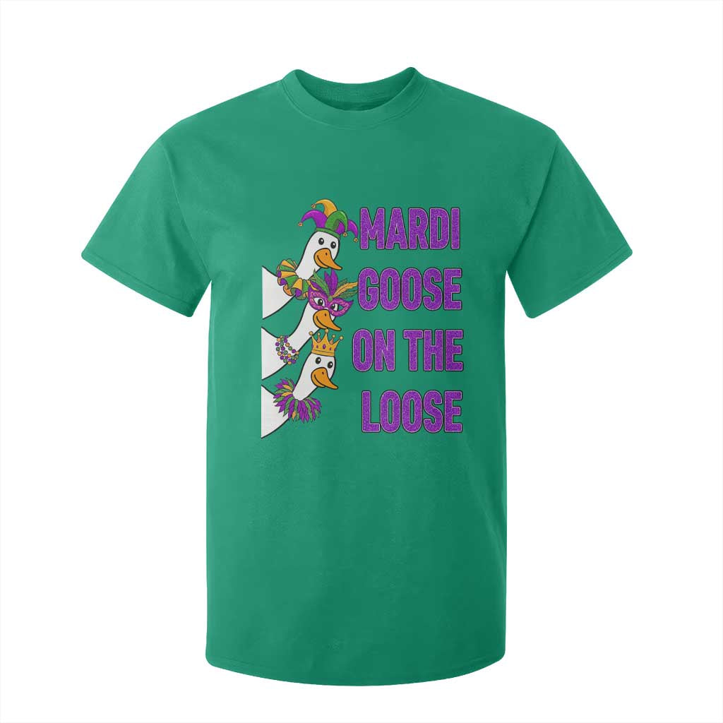 Funny Mardi Gras T Shirt For Kid Louisiana Carnival Silly Goose Festival TS14 Irish Green Print Your Wear