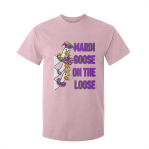 Funny Mardi Gras T Shirt For Kid Louisiana Carnival Silly Goose Festival TS14 Light Pink Print Your Wear