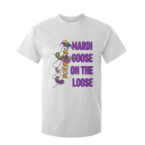 Funny Mardi Gras T Shirt For Kid Louisiana Carnival Silly Goose Festival TS14 White Print Your Wear