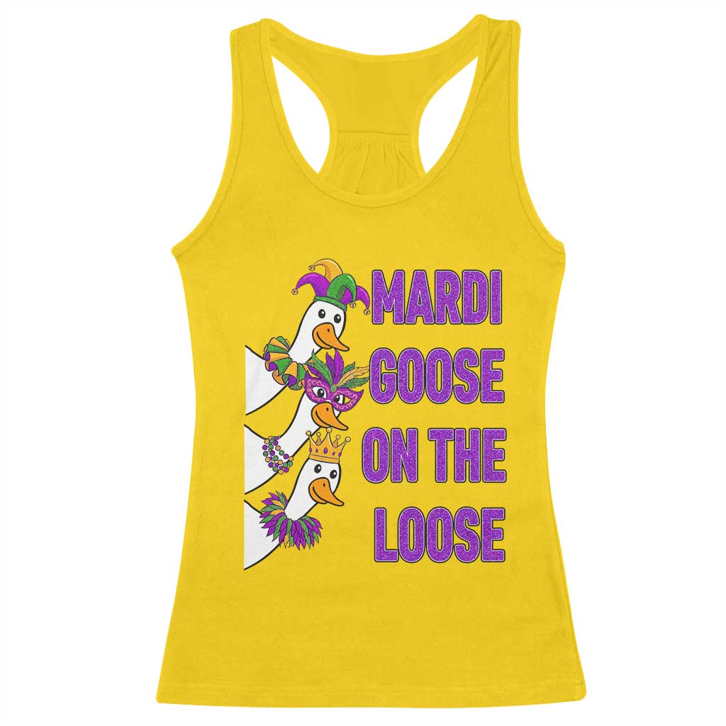 Funny Mardi Gras Racerback Tank Top Louisiana Carnival Silly Goose Festival TS14 Daisy Print Your Wear