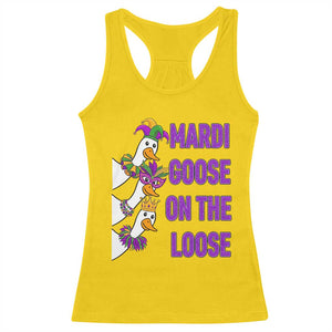 Funny Mardi Gras Racerback Tank Top Louisiana Carnival Silly Goose Festival TS14 Daisy Print Your Wear