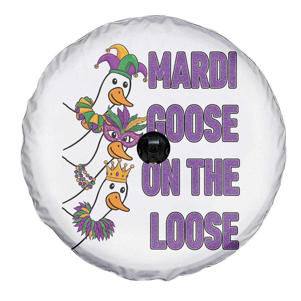 Funny Mardi Gras Spare Tire Cover Louisiana Carnival Silly Goose Festival TS14 Print Your Wear