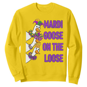 Funny Mardi Gras Sweatshirt Louisiana Carnival Silly Goose Festival TS14 Daisy Print Your Wear