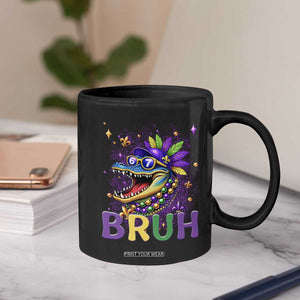 67 Mardi Gras Coffee Mug Funny Alligator Six Seven Bruh Meme TS14 Print Your Wear