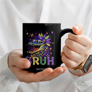 67 Mardi Gras Coffee Mug Funny Alligator Six Seven Bruh Meme TS14 Print Your Wear