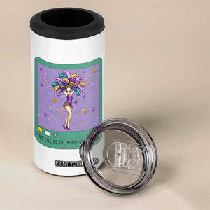 The Life Of The Mardi Gras Queen 4 in 1 Can Cooler Tumbler TS14 Print Your Wear
