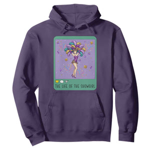 The Life Of The Mardi Gras Queen Hoodie TS14 Purple Print Your Wear