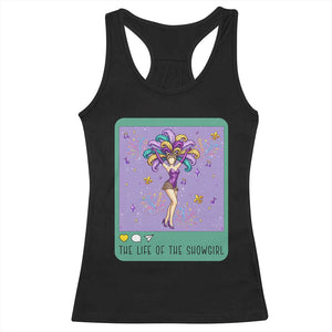 The Life Of The Mardi Gras Queen Racerback Tank Top TS14 Black Print Your Wear