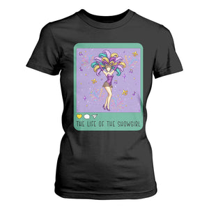 The Life Of The Mardi Gras Queen T Shirt For Women TS14 Black Print Your Wear