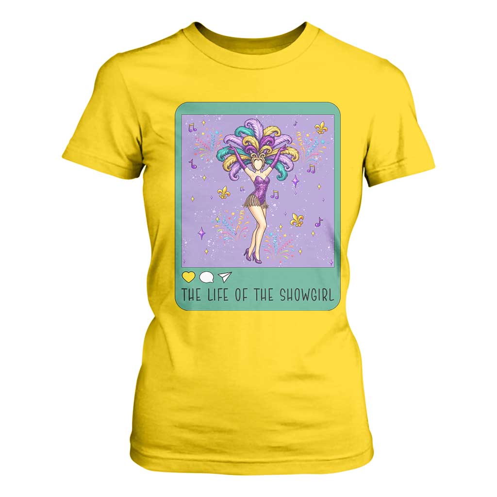 The Life Of The Mardi Gras Queen T Shirt For Women TS14 Daisy Print Your Wear