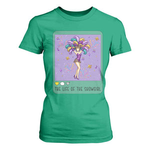 The Life Of The Mardi Gras Queen T Shirt For Women TS14 Irish Green Print Your Wear