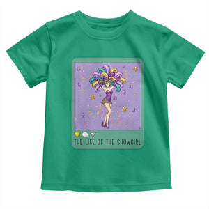 The Life Of The Mardi Gras Queen Toddler T Shirt TS14 Irish Green Print Your Wear