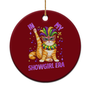 Mardi Gras Cat Ceramic Ornament In My Showgirl Era TS14 1pc Red Print Your Wear