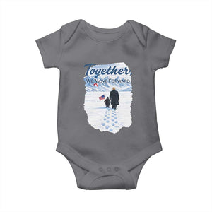 Funny Penguin Protest Baby Onesie Trump Nihilist Penguin Minimal Political Meme TS14 Charcoal Print Your Wear