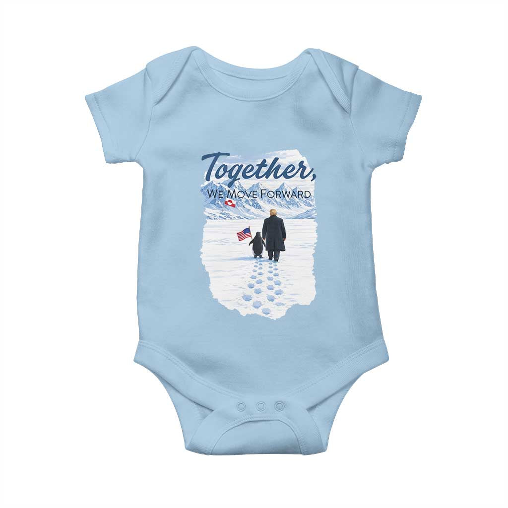 Funny Penguin Protest Baby Onesie Trump Nihilist Penguin Minimal Political Meme TS14 Light Blue Print Your Wear
