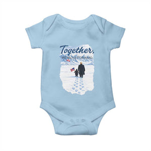 Funny Penguin Protest Baby Onesie Trump Nihilist Penguin Minimal Political Meme TS14 Light Blue Print Your Wear
