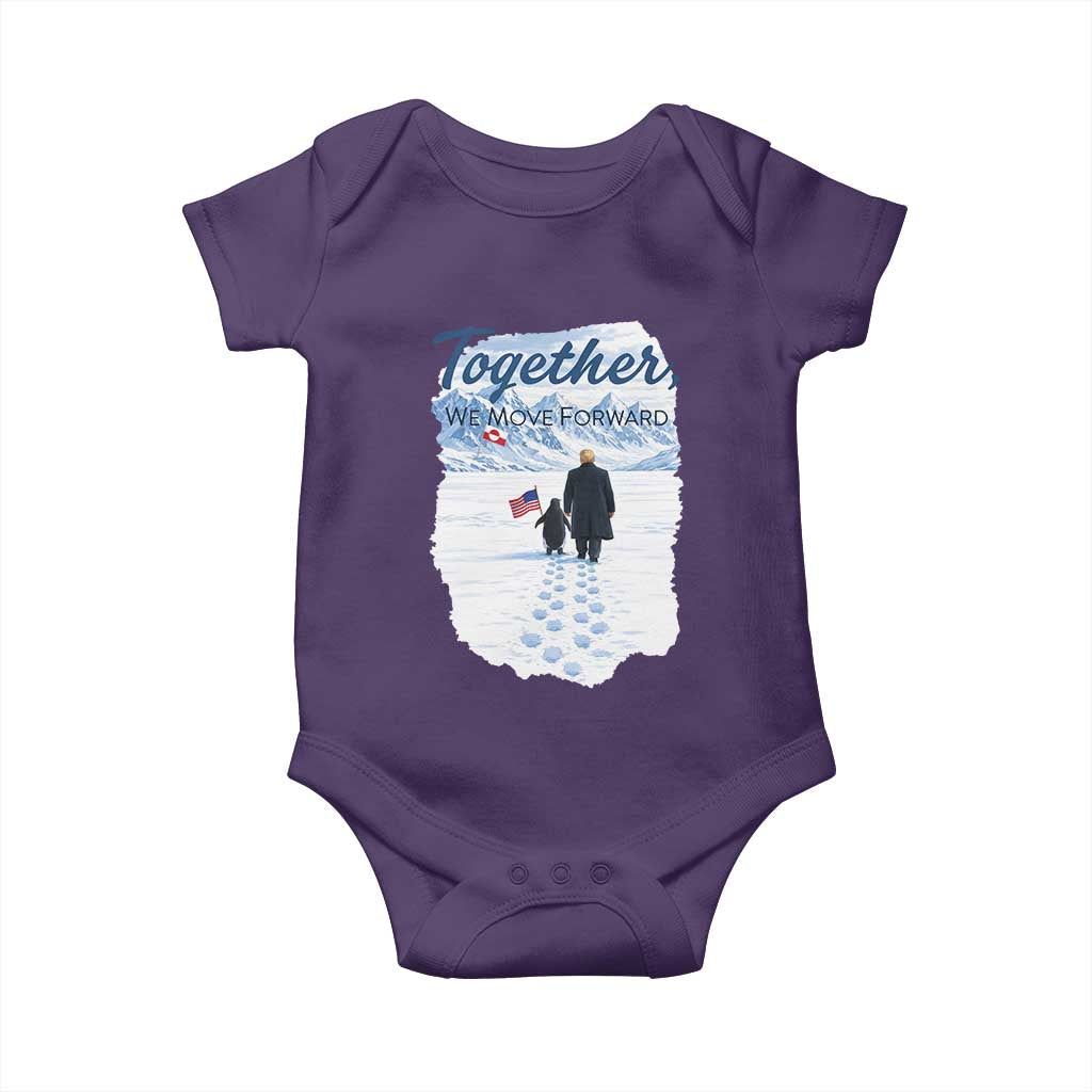Funny Penguin Protest Baby Onesie Trump Nihilist Penguin Minimal Political Meme TS14 Purple Print Your Wear