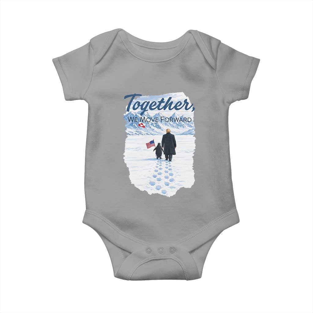 Funny Penguin Protest Baby Onesie Trump Nihilist Penguin Minimal Political Meme TS14 Sport Gray Print Your Wear