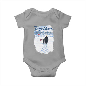 Funny Penguin Protest Baby Onesie Trump Nihilist Penguin Minimal Political Meme TS14 Sport Gray Print Your Wear