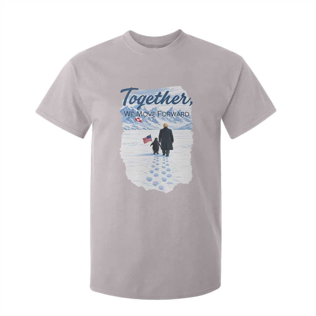 Funny Penguin Protest T Shirt For Kid Trump Nihilist Penguin Minimal Political Meme TS14 Ice Gray Print Your Wear