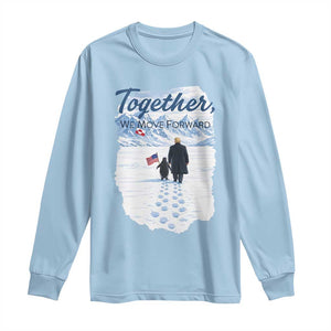 Funny Penguin Protest Long Sleeve Shirt Trump Nihilist Penguin Minimal Political Meme TS14 Light Blue Print Your Wear