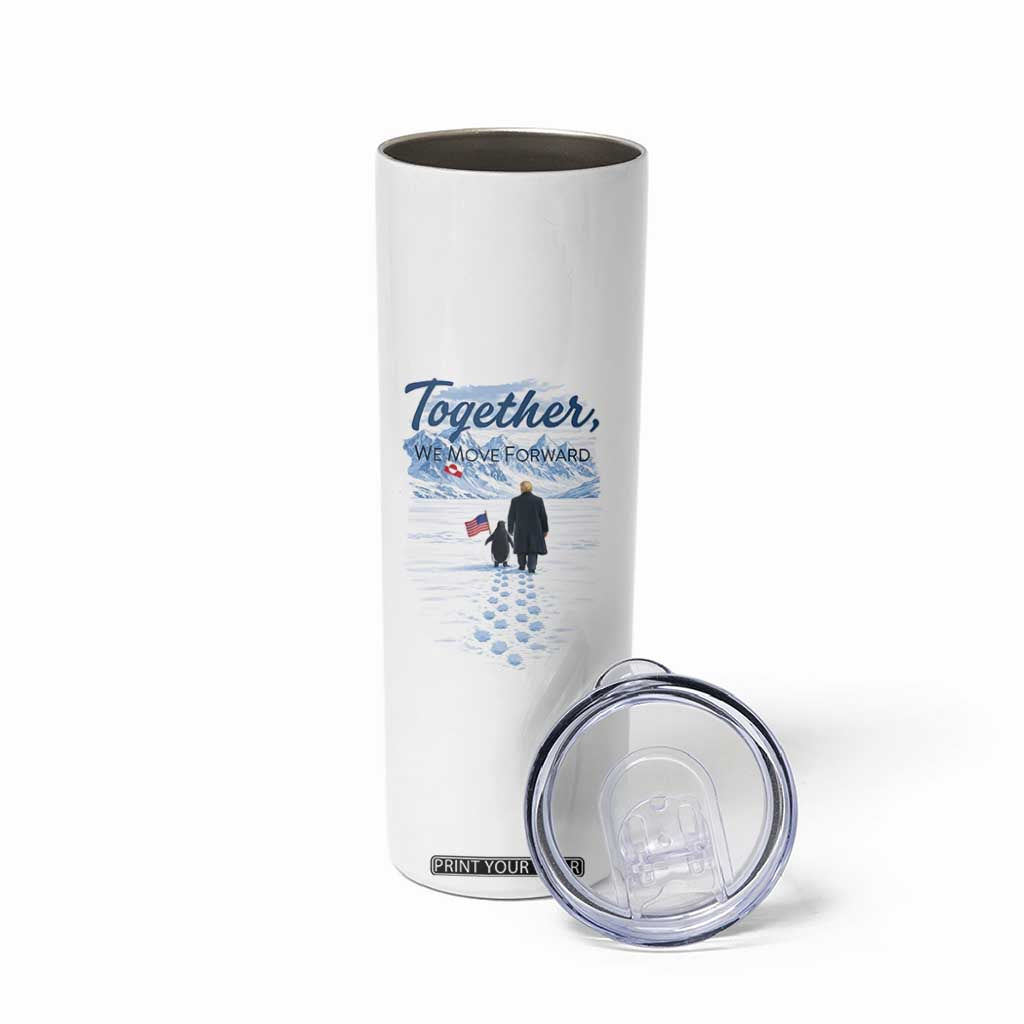 Funny Penguin Protest Skinny Tumbler Trump Nihilist Penguin Minimal Political Meme TS14 Print Your Wear