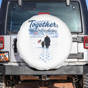 Funny Penguin Protest Spare Tire Cover Trump Nihilist Penguin Minimal Political Meme TS14 No hole White Print Your Wear