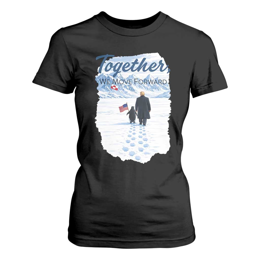 Funny Penguin Protest T Shirt For Women Trump Nihilist Penguin Minimal Political Meme TS14 Black Print Your Wear