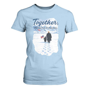 Funny Penguin Protest T Shirt For Women Trump Nihilist Penguin Minimal Political Meme TS14 Light Blue Print Your Wear