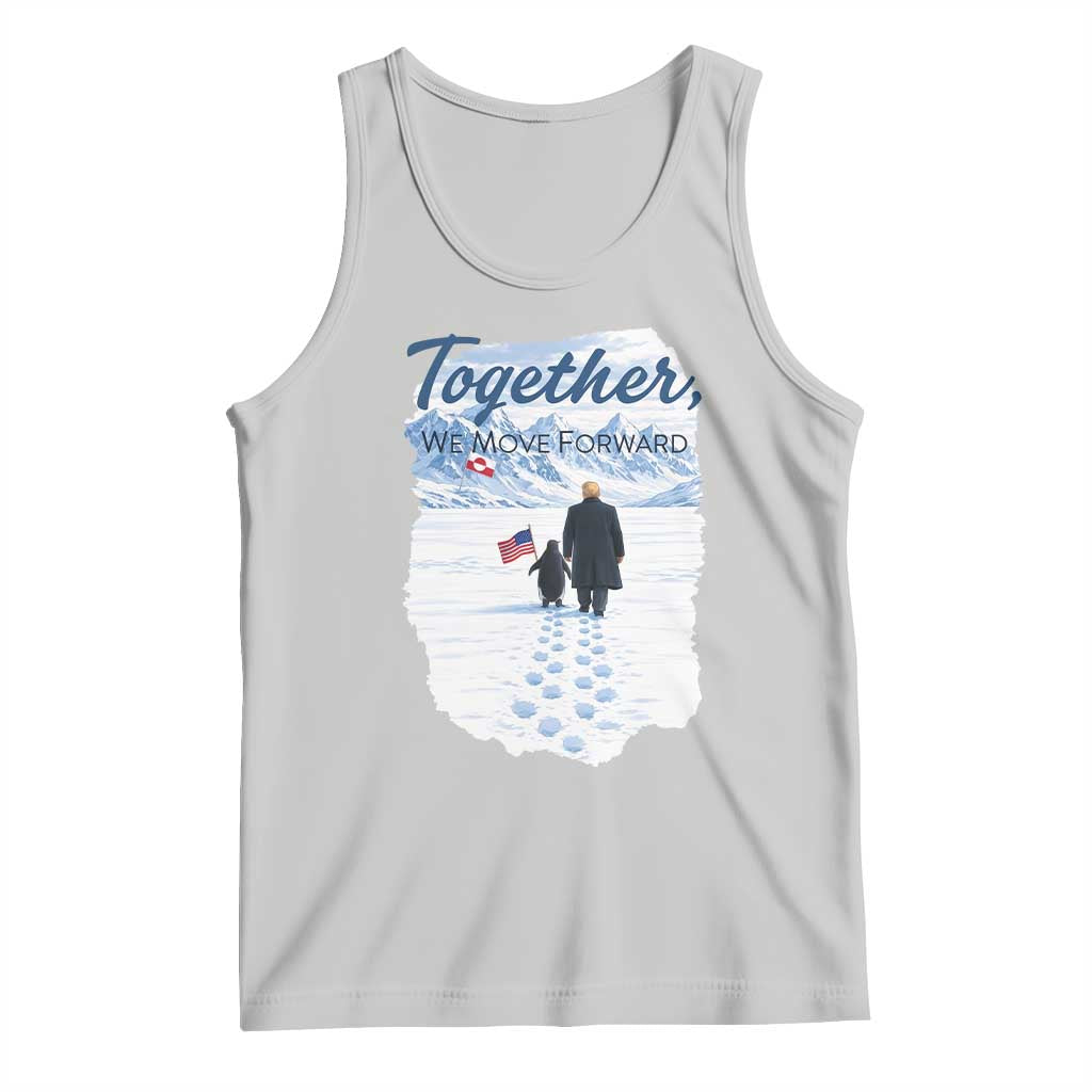 Funny Penguin Protest Tank Top Trump Nihilist Penguin Minimal Political Meme TS14 Ash Print Your Wear