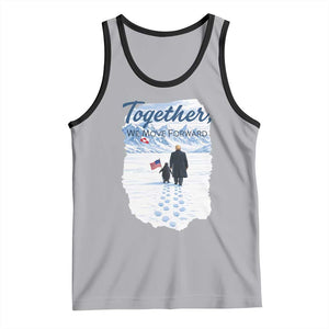 Funny Penguin Protest Tank Top Trump Nihilist Penguin Minimal Political Meme TS14 Athletic Heather Black Print Your Wear