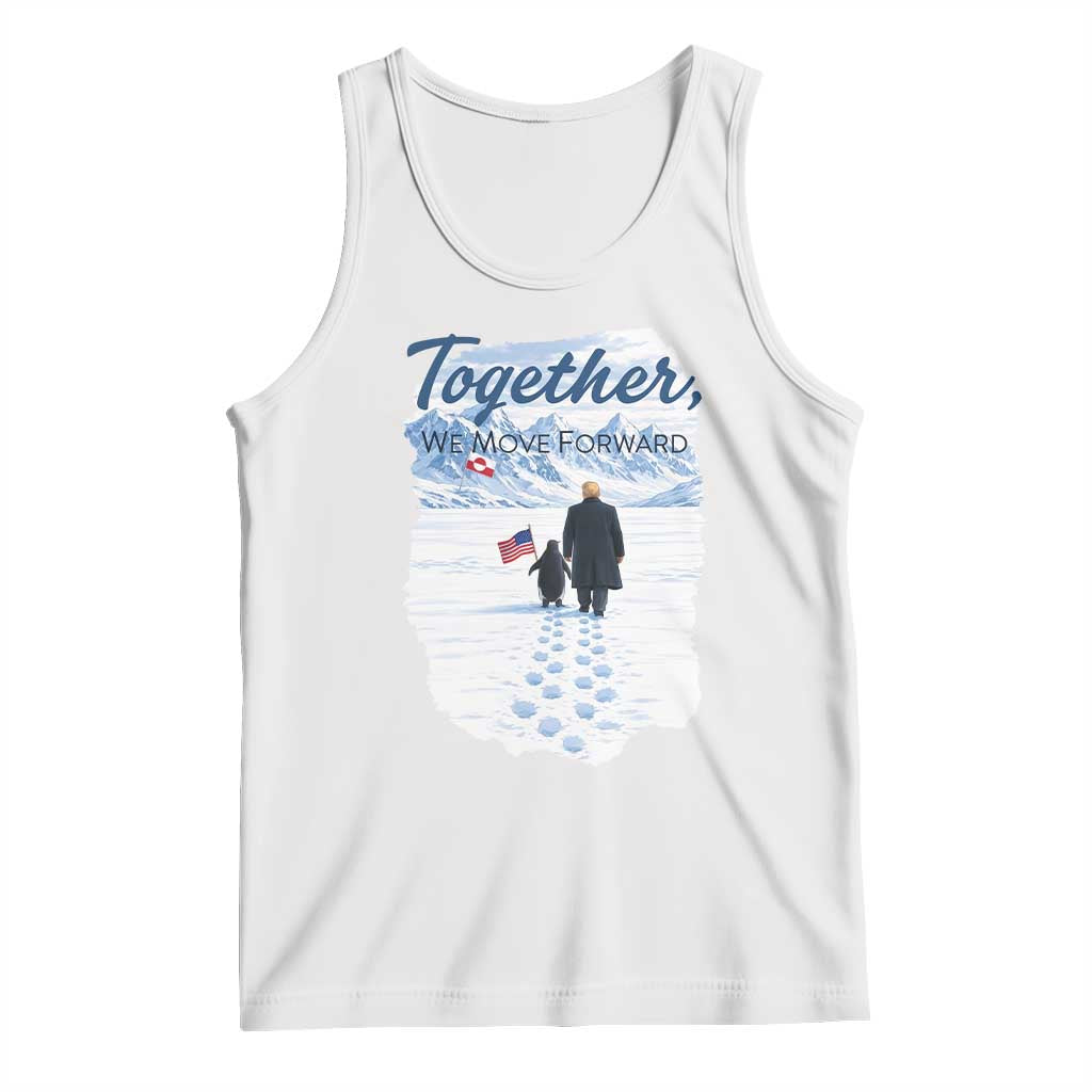 Funny Penguin Protest Tank Top Trump Nihilist Penguin Minimal Political Meme TS14 White Print Your Wear
