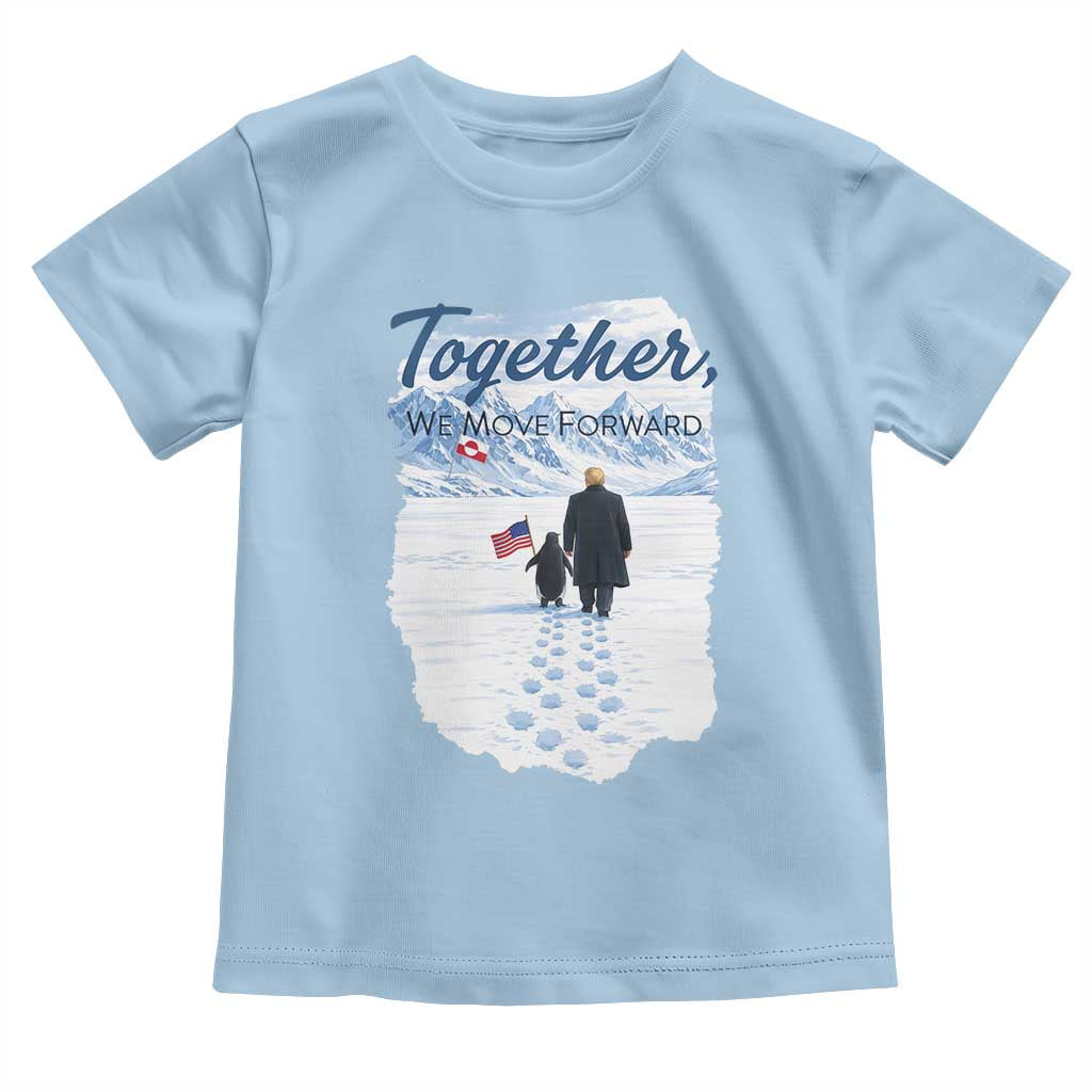 Funny Penguin Protest Toddler T Shirt Trump Nihilist Penguin Minimal Political Meme TS14 Light Blue Print Your Wear