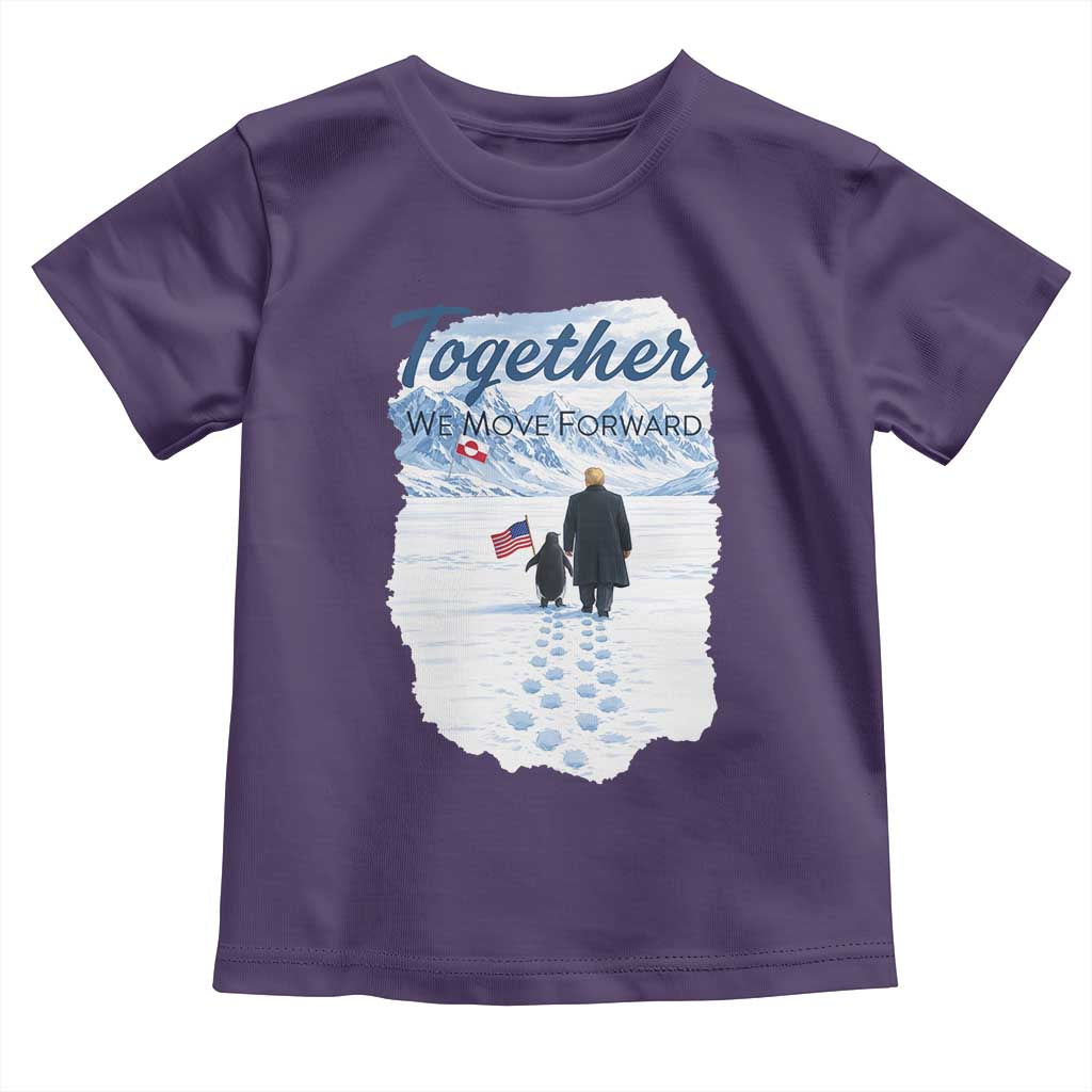 Funny Penguin Protest Toddler T Shirt Trump Nihilist Penguin Minimal Political Meme TS14 Purple Print Your Wear