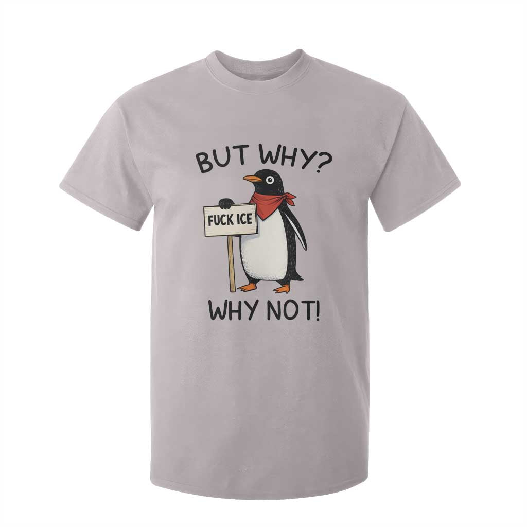 Fck ICE T Shirt For Kid Nihilist Penguin Anti-Government Meme TS14 Ice Gray Print Your Wear