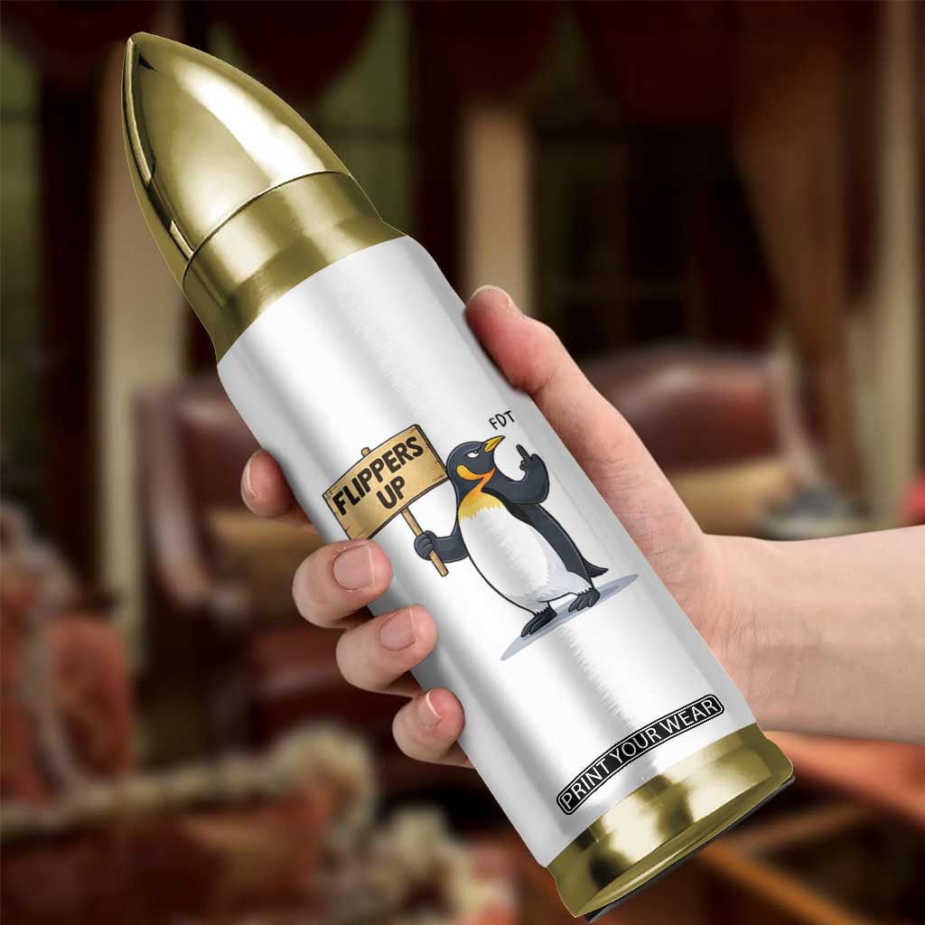 Penguins Resist Bullet Tumbler Flippers Up Protest TS14 Print Your Wear