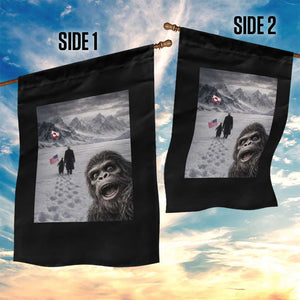 Nihilist Penguin Trump Hiking Mountains Garden Flag Funny Bigfoot Selfie But Why TS14 Print Your Wear