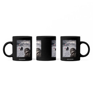 Nihilist Penguin Trump Hiking Mountains Coffee Mug Funny Bigfoot Selfie But Why TS14 Print Your Wear