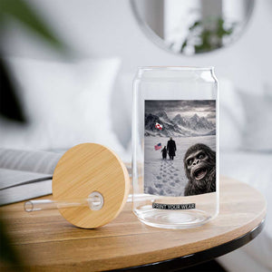 Nihilist Penguin Trump Hiking Mountains Glass Can Funny Bigfoot Selfie But Why TS14 Print Your Wear
