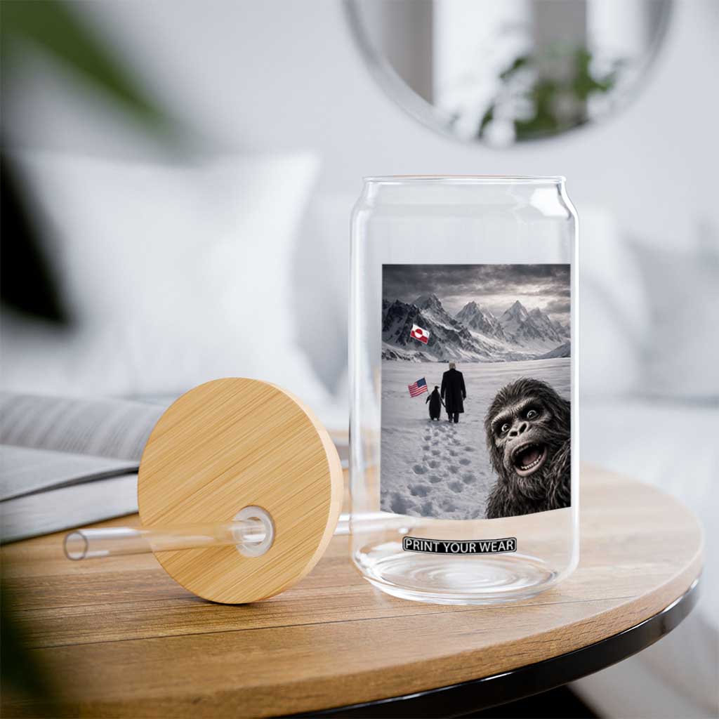 Nihilist Penguin Trump Hiking Mountains Glass Can Funny Bigfoot Selfie But Why TS14 Print Your Wear
