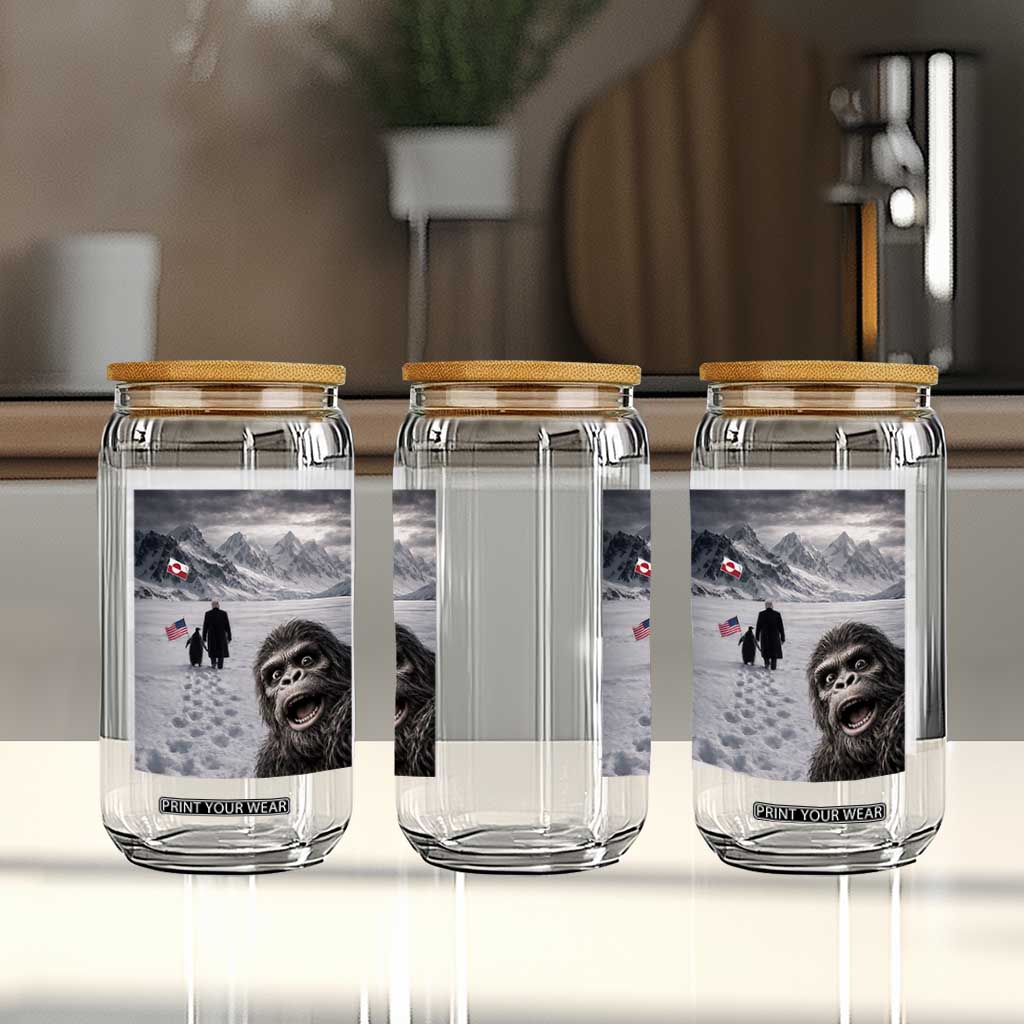 Nihilist Penguin Trump Hiking Mountains Glass Can Funny Bigfoot Selfie But Why TS14 Print Your Wear