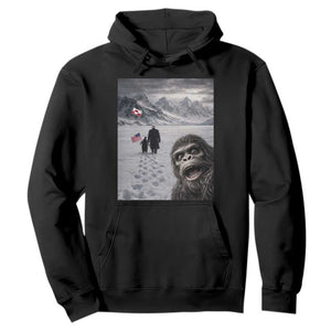 Nihilist Penguin Trump Hiking Mountains Hoodie Funny Bigfoot Selfie But Why TS14 Black Print Your Wear
